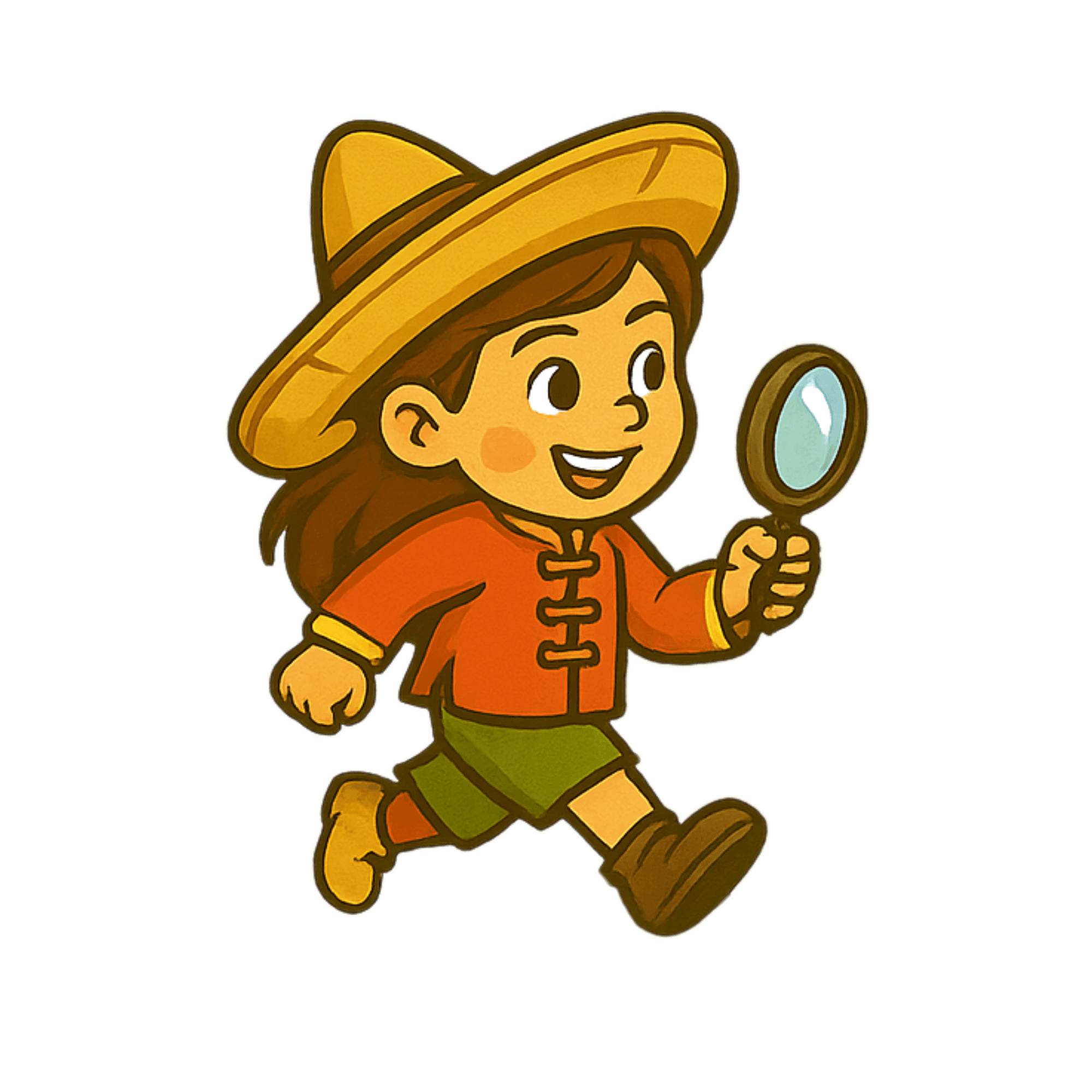Heidi, the explorer mascot